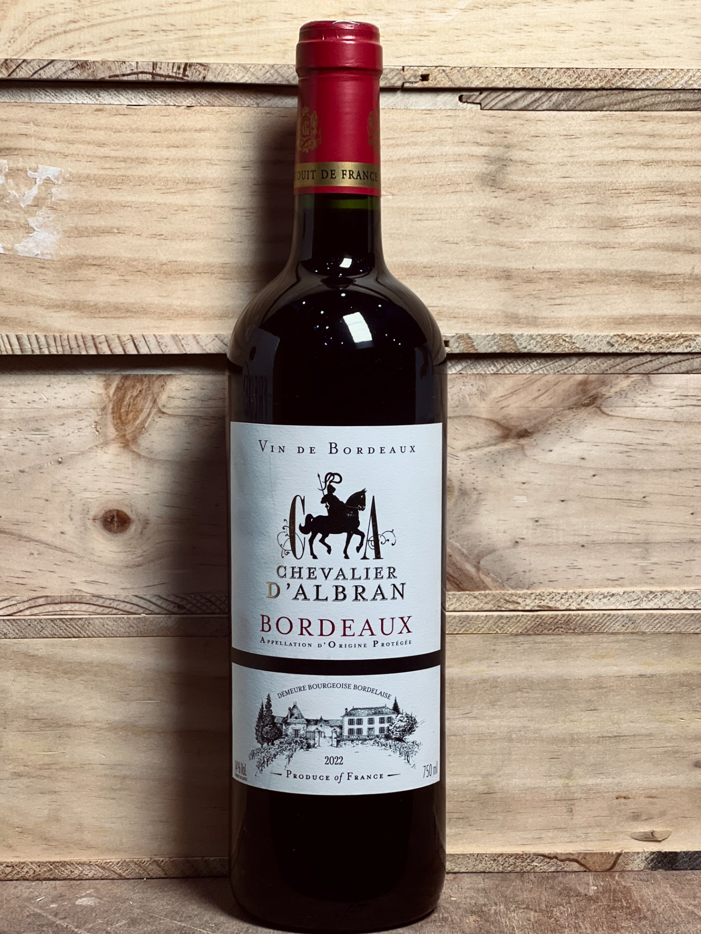 AOC BORDEAUX ROUGE CHEVALIER D'ALBRAN